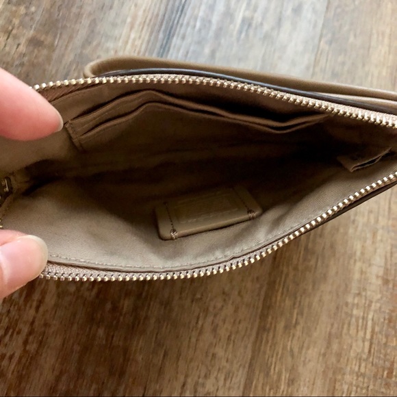 Coach Tan Wristlet - Picture 4 of 4